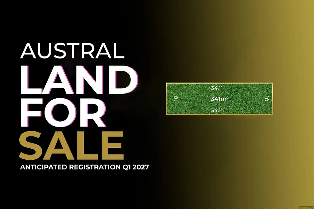 Austral 靠近Leppington站 方便高速入口 靠近购物中心 靠近学校公园 短程机场区域 Amazing Land in Fifteenth Ave, Austral - Anticipated registration Q1 2027