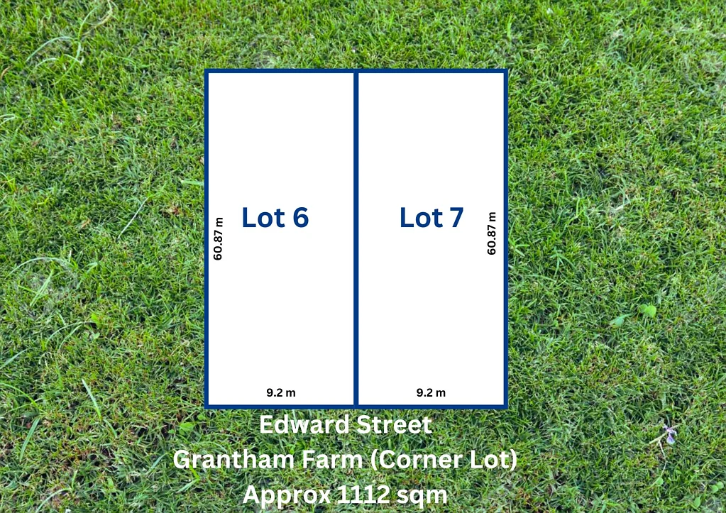 Grantham Farm DUAL STREET FRONTAGE 1112M CORNER BLOCK