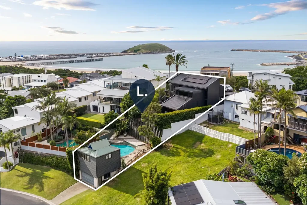 Coffs Harbour 4房  Peter Hall Designed Coastal Masterpiece Above The Jetty