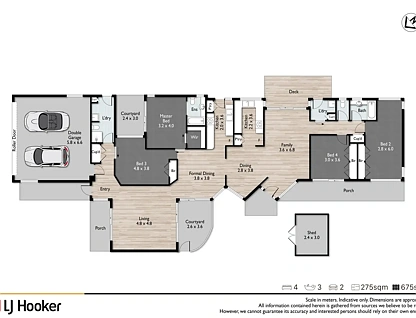 27 Eighth Avenue, St Lucia, QLD 4067, 4房, 3浴, 独立屋