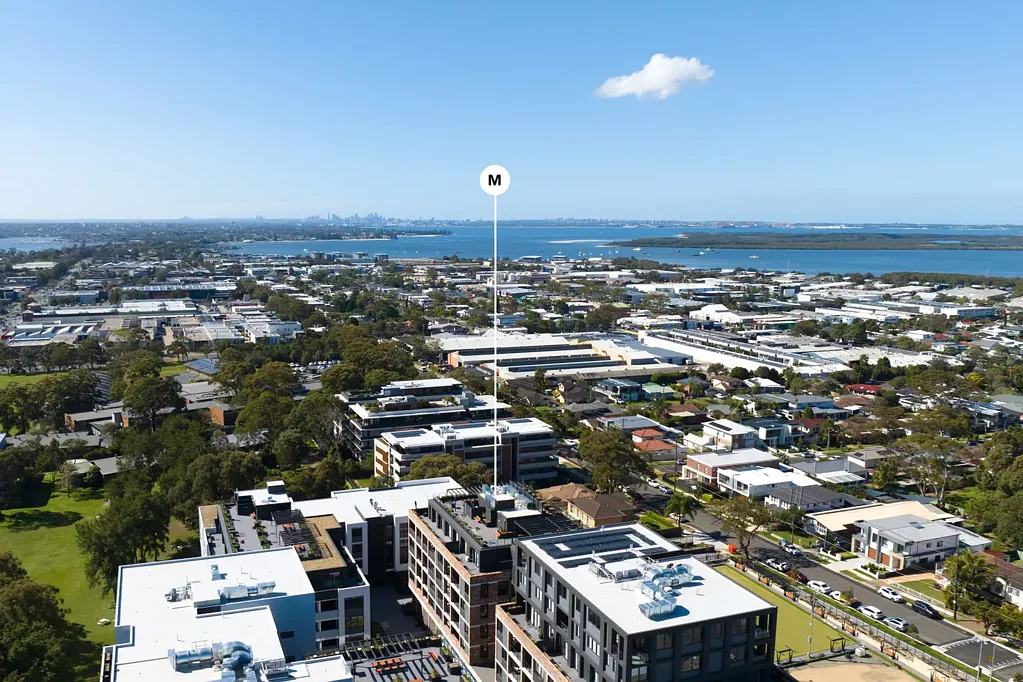 Caringbah 2બેડરૂમ Brand-New Luxury with Bay & City Views