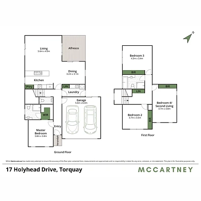 17 Holyhead Drive, Torquay, VIC 3228, 4 Schlafzimmer, 2 Badezimmer, House