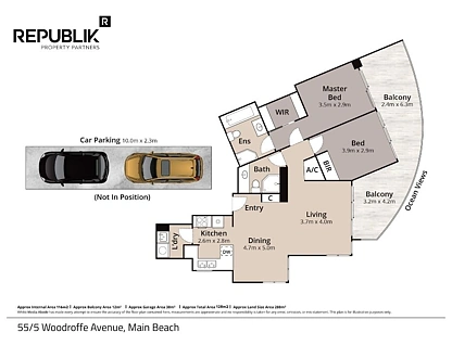 55/5 Woodroffe Avenue, Main Beach, Gold Coast, 2 Kuwarto, 2 Banyo, Apartment