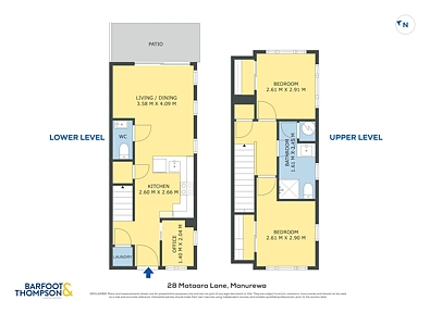 2/59 Saralee Drive, Manurewa, Manukau City, 2房, 1浴, Townhouse