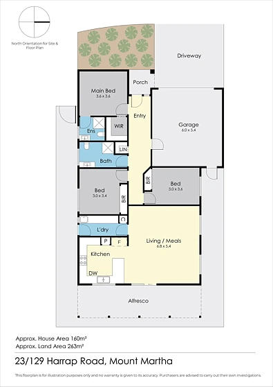23/129 Harrap Road, Mount Martha, VIC 3934, 3房, 2浴, Unit