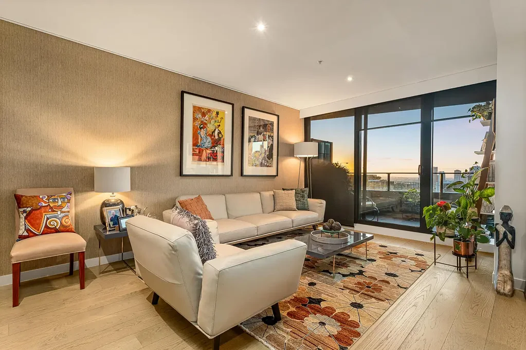South Melbourne 3chambre Skyline to Bay Views | Luxury Living at Fifty Albert