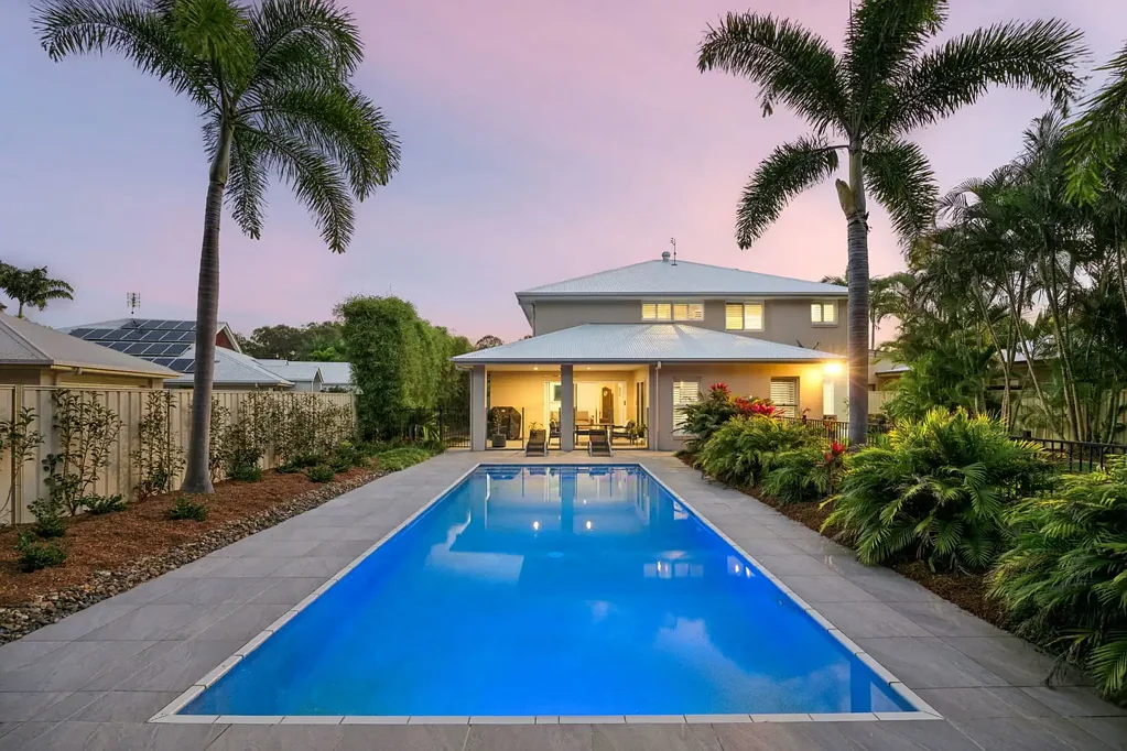 Buderim 5房  Serene Family Entertainer in Tightly-Held Enclave
