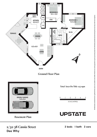 2/32 Cassia Street, Dee Why, NSW 2099, 2 침실, 1 욕실, Unit