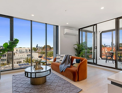 405/171 Buckingham Street, Richmond, Inner East Melbourne, 3 રૂમ, 2 બાથરૂમ, Apartment