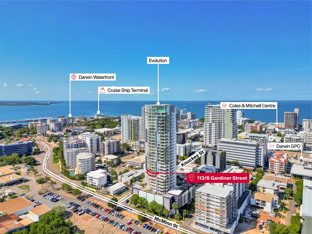Darwin City 3 Slaapkamer Fabulous Apartment in Prime City Locale!