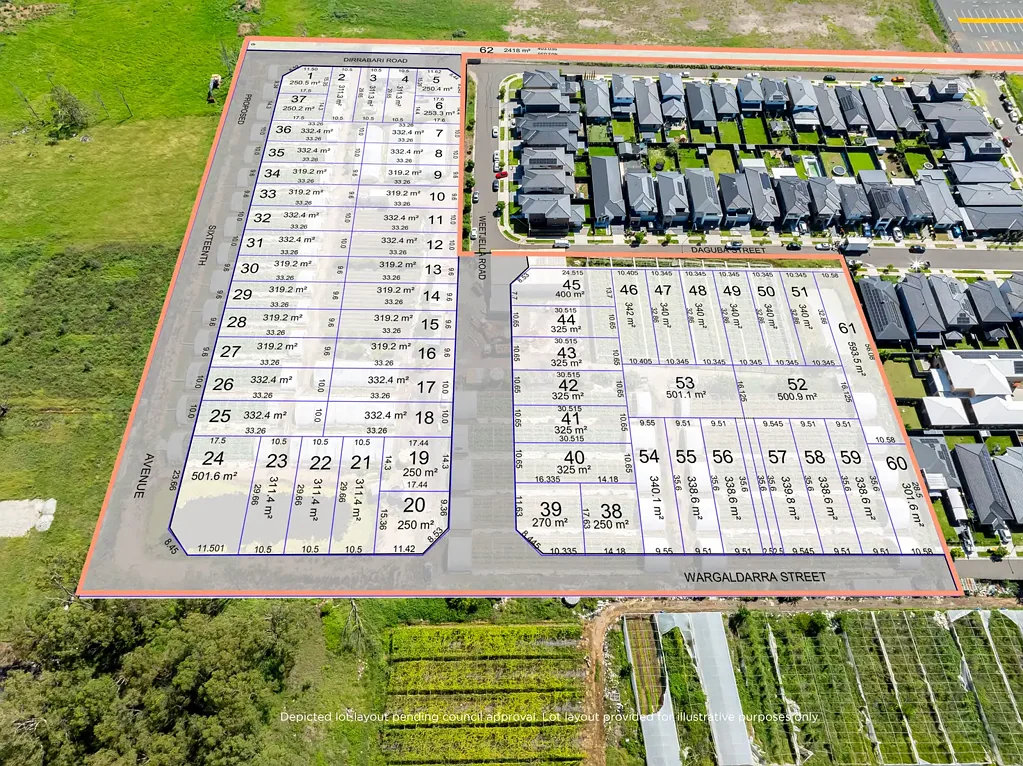 Austral 1ਬੈੱਡਰੂਮ 7.5 Acres Zoned R2 - DA Lodged For 61 Residential Lots