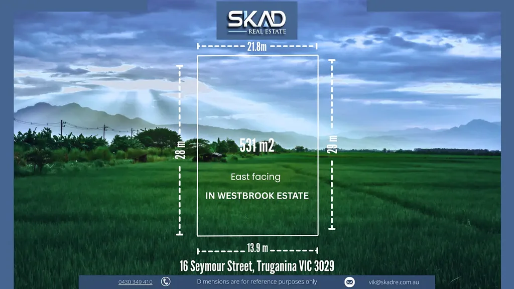 Truganina 成熟社区生活 531m²地块 教育便利 连通性卓越 优质住宅环绕 未来潜力巨大 Rare Big East Facing Block Opportunity in a Sought-After Estate