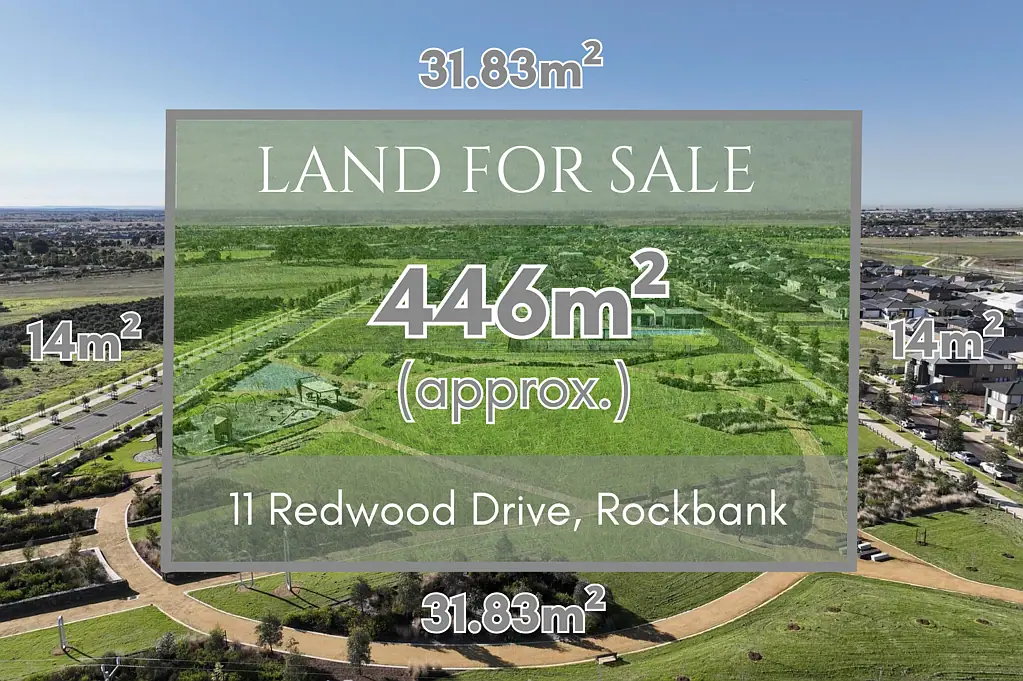 Rockbank 446m2 Titled Land For Sale !!