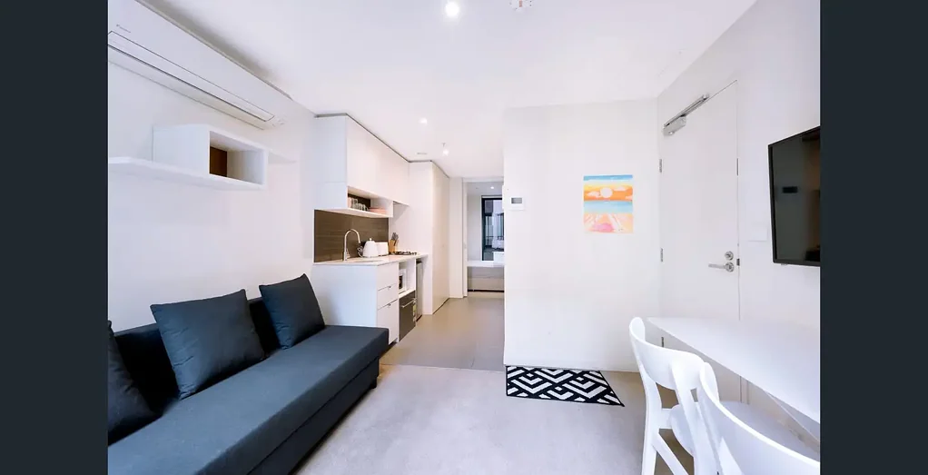 Melbourne 1Phòng ngủ Stylish CBD Apartment with New Carpets & Optional Fully Furnished Package
