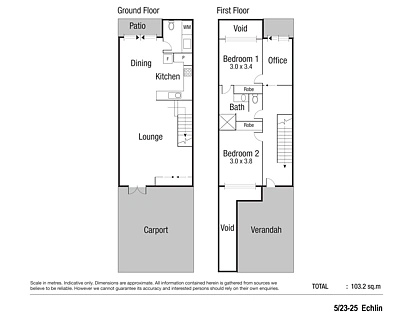 5/23 Echlin Street, West End, Townsville, 2房, 1浴, Apartment