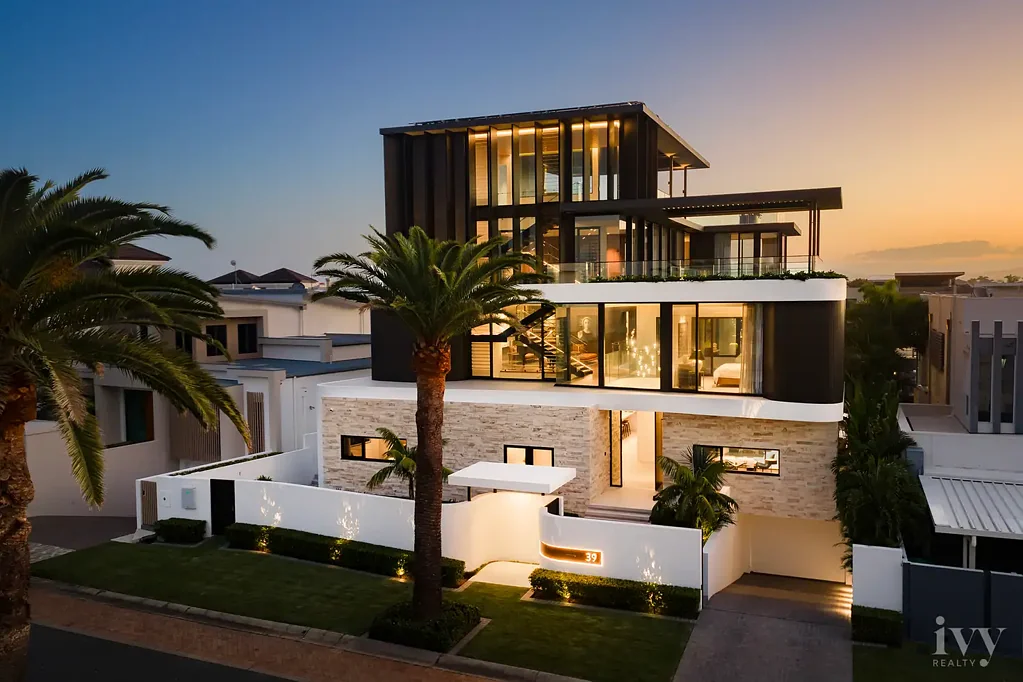 Paradise Point 5غرفة نوم Spirio: A Five-Level Symphony of Landmark Waterfront Luxury