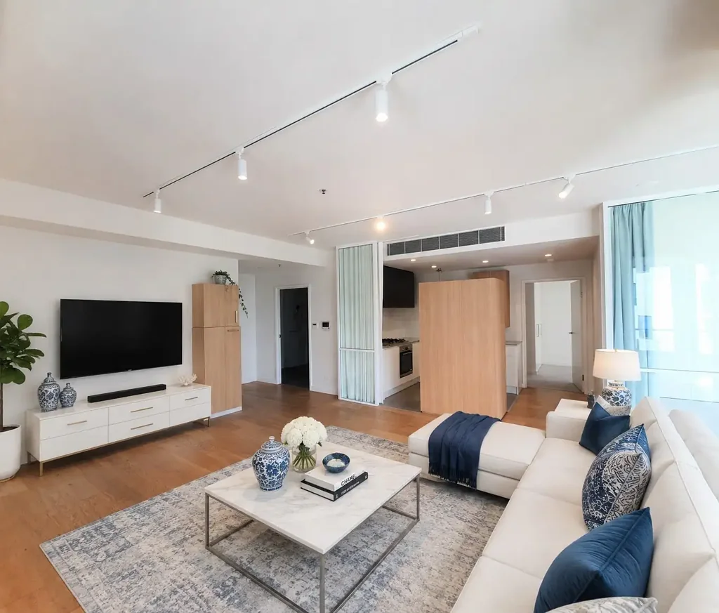 Tranquil Modern Two Bedroom Apartment With Gym/Pool - Southbank