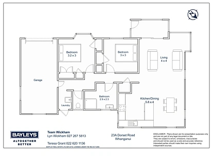 23A Dorset Road, Springvale, Wanganui, 2 ਕਮਰੇ, 1 ਬਾਥਰੂਮ, Townhouse