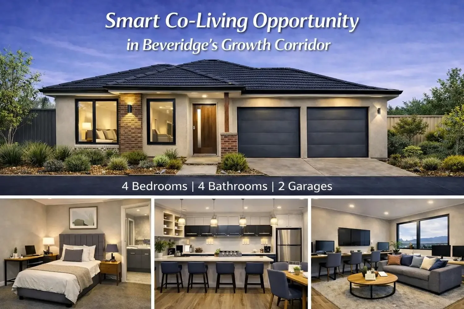 Address Withheld, Beveridge, VIC 3753, 4 Bedrooms, 4 Bathrooms, House
