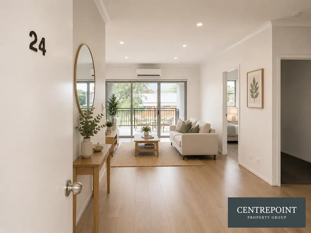 Unfurnished Spacious 2 Bedroom, 2 Bathroom Apartment + Balcony & Undercover Car Bay!