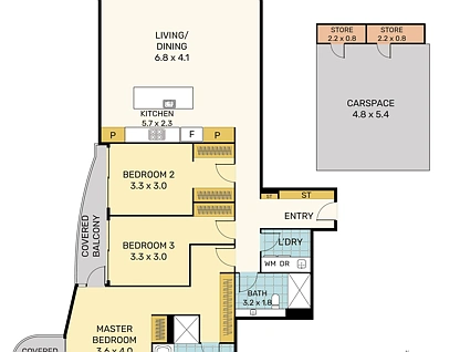 506/31 Honeysuckle Drive, Newcastle, Newcastle, 3 Bedrooms, 2 Bathrooms, Apartment