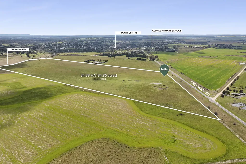Clunes 85 Acres | Farming Zone, Creek Frontage & Dam