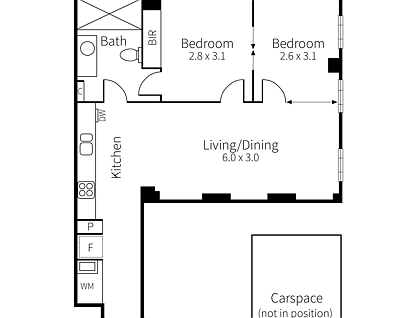 109/336 Russell Street, Melbourne, Melbourne CBD, 2 ਕਮਰੇ, 1 ਬਾਥਰੂਮ, Apartment