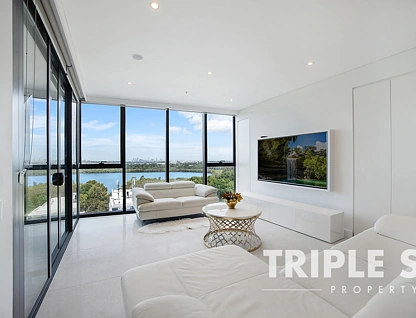 907/8 Walker Street Street, Rhodes, Inner West, 3部屋, 3バスルーム, Apartment