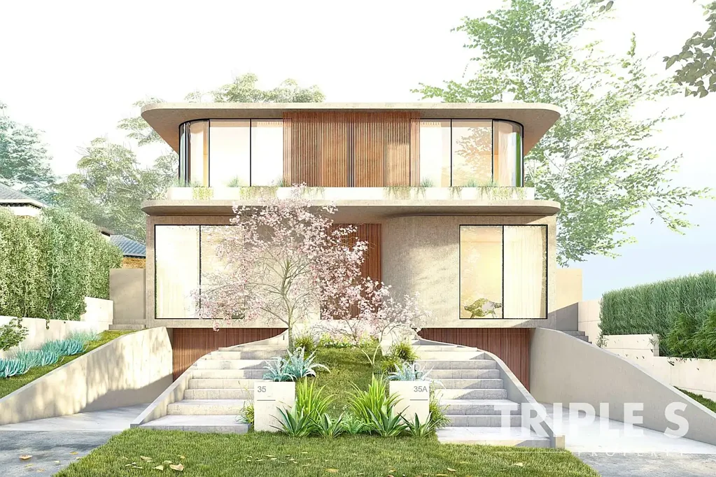 Castle Hill 5Kwarto Luxurious Three-Level Home With Swimming Pool |Land Size: 440m² | Internal Area: 350m² | Balcony: 25m² | Completion around the end of 2025