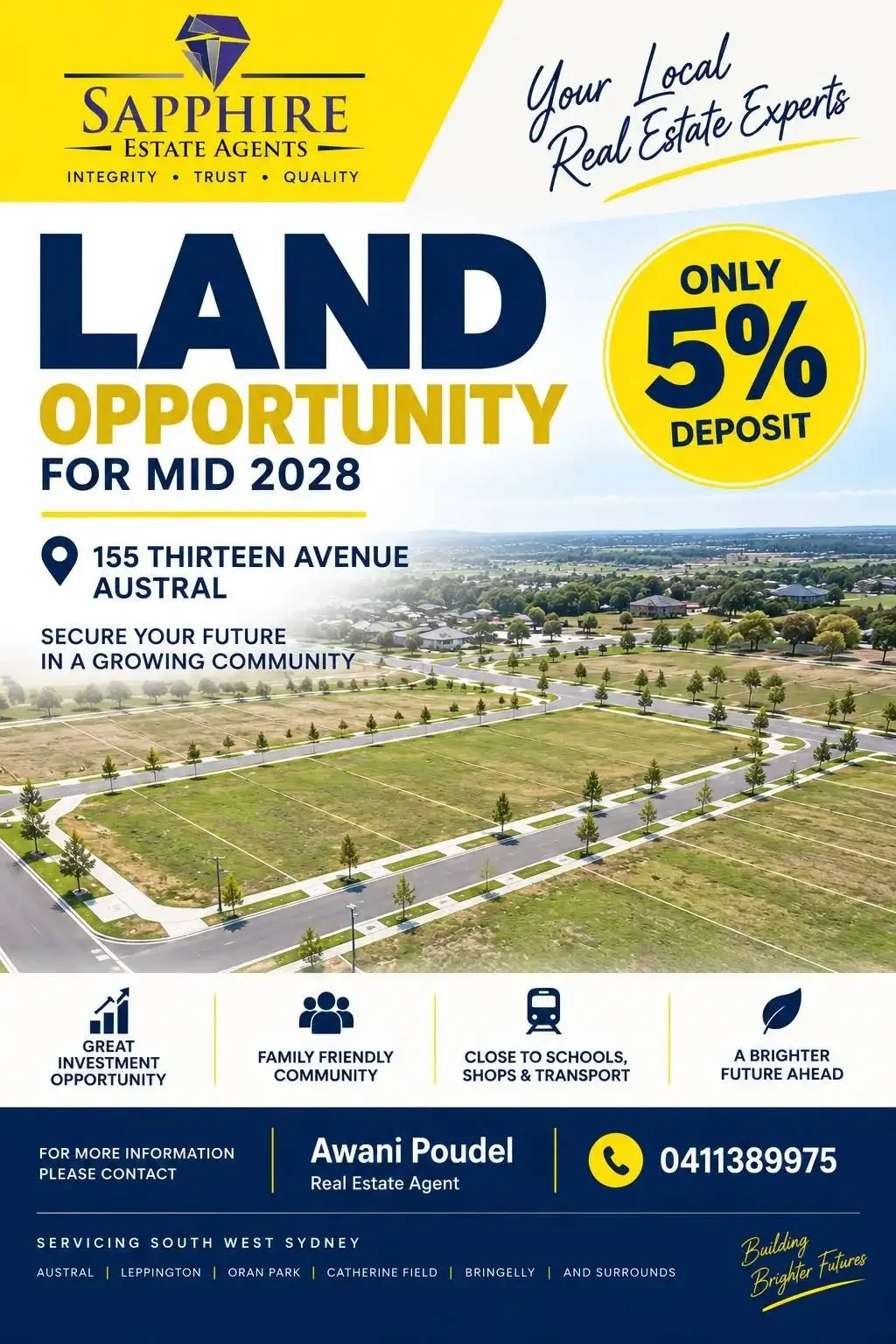 Austral ✨AUSTRAL LAND | 5% DEPOSIT | REGISTRATION MID 2028