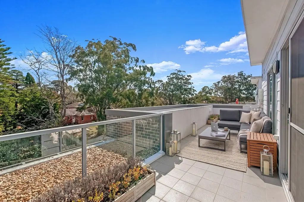 Top-Floor Sun-Drenched with Unrivalled Alfresco Appeal Moments to the Village
