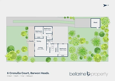 6 Cronulla Court, Barwon Heads, VIC 3227, 3 Bedrooms, 1 Bathrooms, House