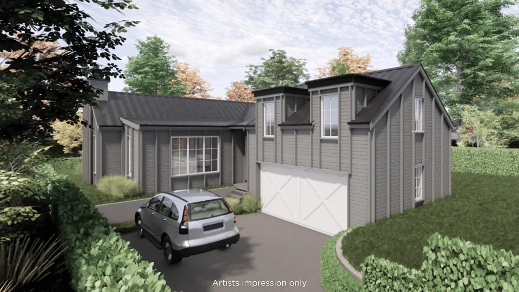 Arrowtown Historic zone section with consented plans