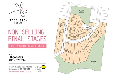 Seymour  Final Release – Addelston Estate, Seymour