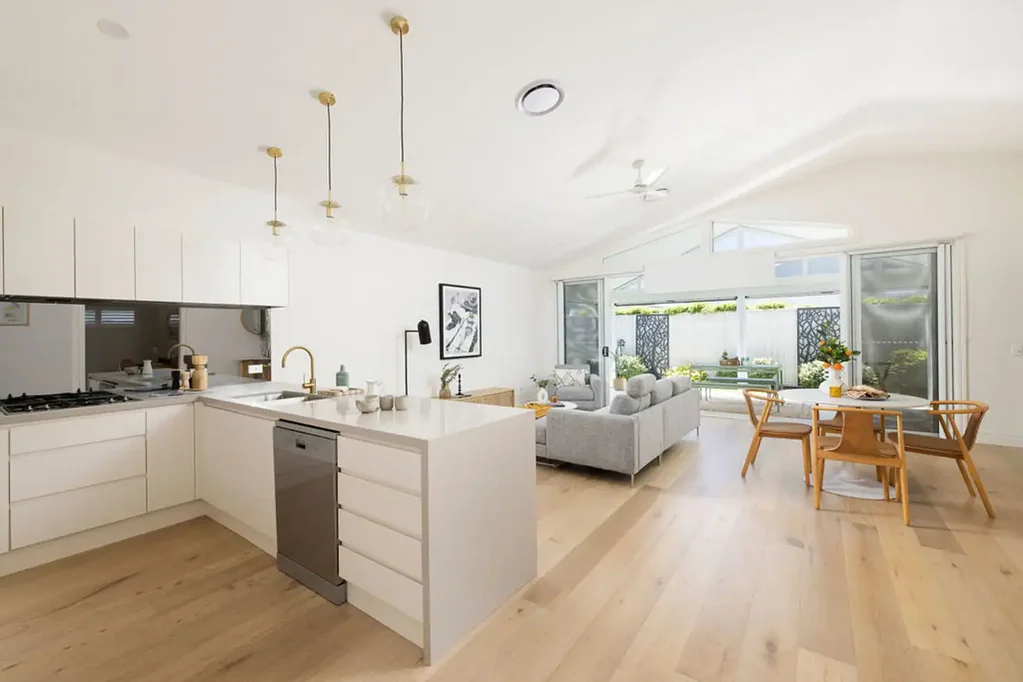 Anna Bay 2ห้องนอน Elegant Living with Entertainer's Alfresco