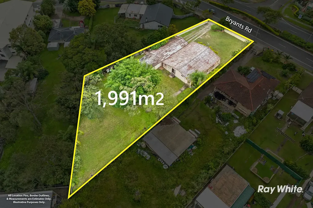 Loganholme 3房 DA获批12套联排别墅 1,991m²开发用地 现有Airbnb收入 高需求增长走廊 优化产品组合 无缝接入M1 Massive Half Acre Flat Land | Subdivide, Townhouse Development or Land Bank