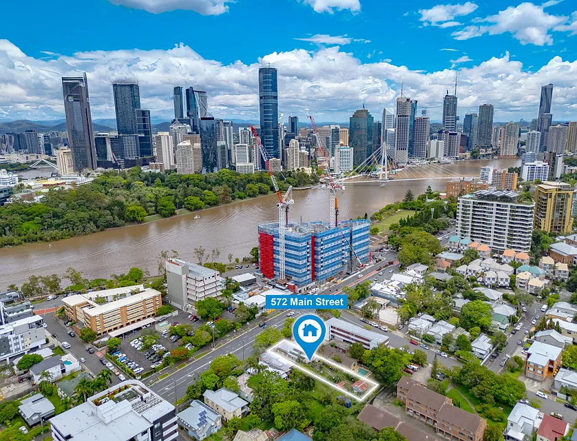572 Main Street, Kangaroo Point, Brisbane - Eastern Region, 5房, 3浴, House