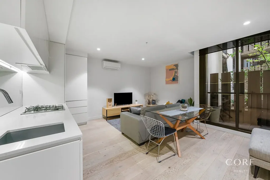 West Melbourne 2બેડરૂમ 2-Bedroom Ground Floor Gem at Ikebana -
If no scheduled inspection times available - please contact the agents