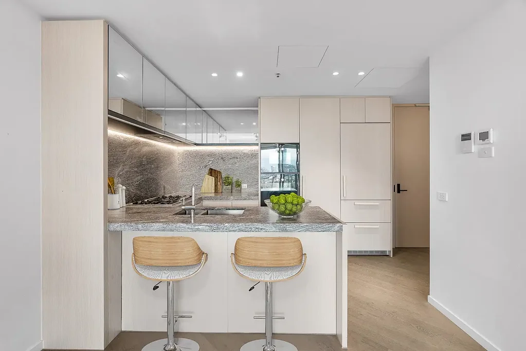 Melbourne 2 Bedroom Luxury Parkside Living with Private Views at The Fawkner