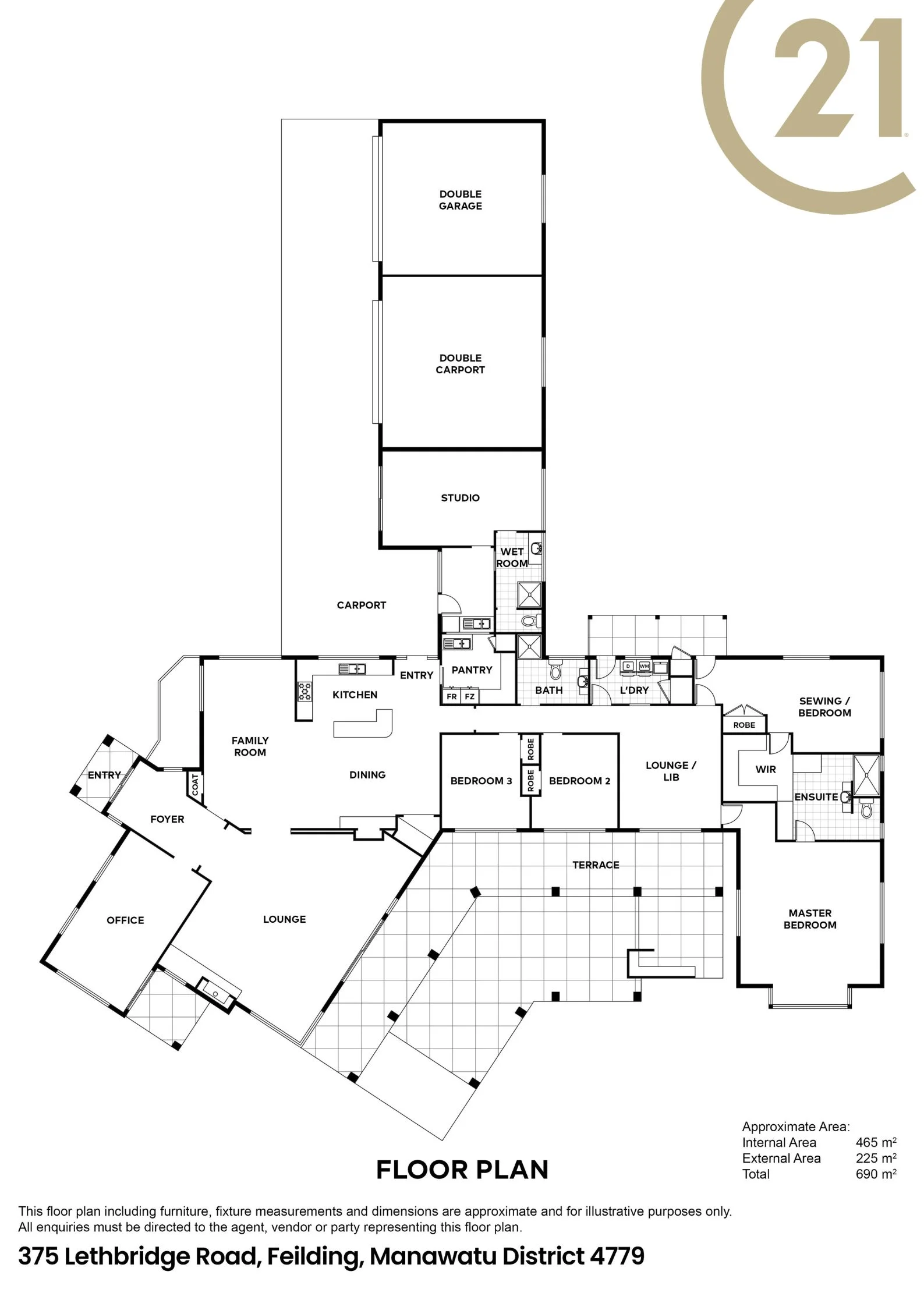 375 Lethbridge Road, Feilding, Manawatu District, 5 Schlafzimmer, 3 Badezimmer, House