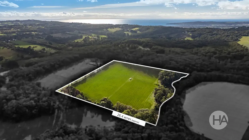 Red Hill 1房 26.4英亩有机地块 私密宁静环境 古老桉树环绕 野生动物栖息 阳光充足地势平缓 理想乡村生活基石 Rare Vacant Acreage in Prime Red Hill Location