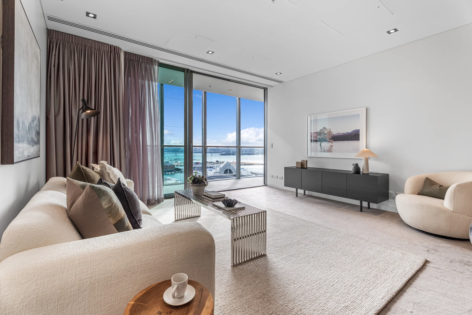 Auckland Central 2房  Pinnacle Luxury & Water Views