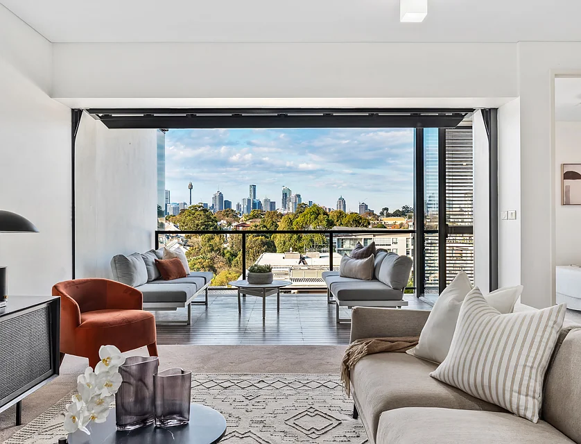 805/7 Sterling Circuit, Camperdown, Inner West, 1 rūma, 1 rūma horoi, Apartment