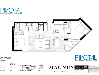 303/66 Lambert Street, Kangaroo Point, Brisbane - Eastern Region, 2 कमरे, 2 बाथरूम, Apartment