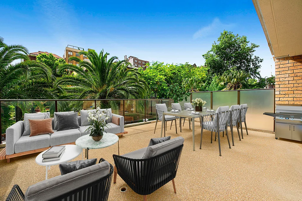 Potts Point 1Phòng ngủ SNAP UP THIS FABULOUS ONE BEDROOM WITH HUGE TERRACE ON TITLE