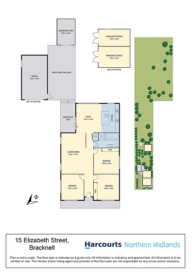 15 Elizabeth Street, Bracknell, TAS 7302, 3 slaapkamers, 1 badkamers, House