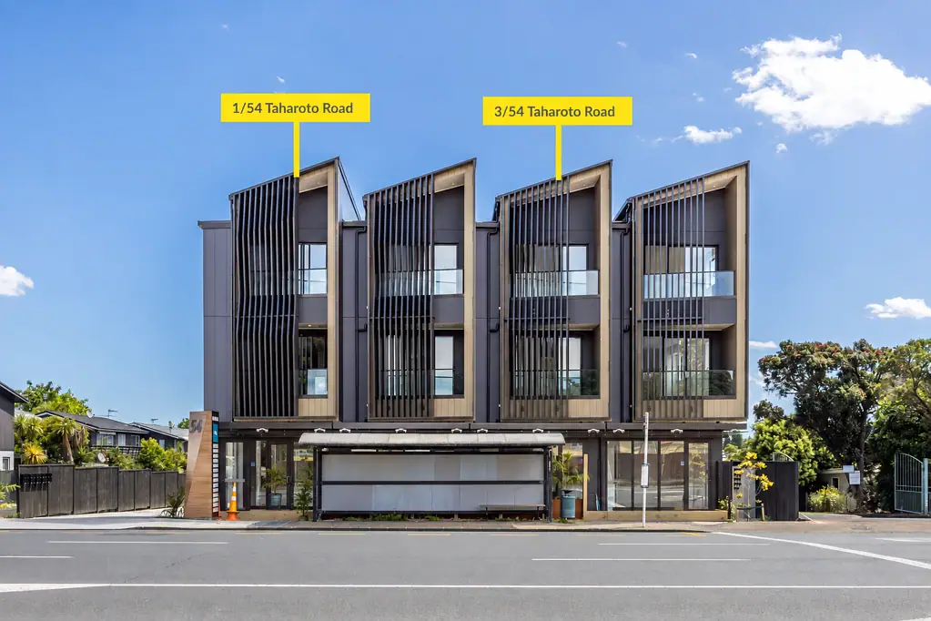 1/54 & 3/54 Taharoto Road, Takapuna, North Shore City