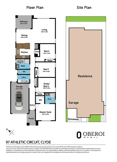 97 Athletic Circuit, Clyde, VIC 3978, 4房, 2浴, House