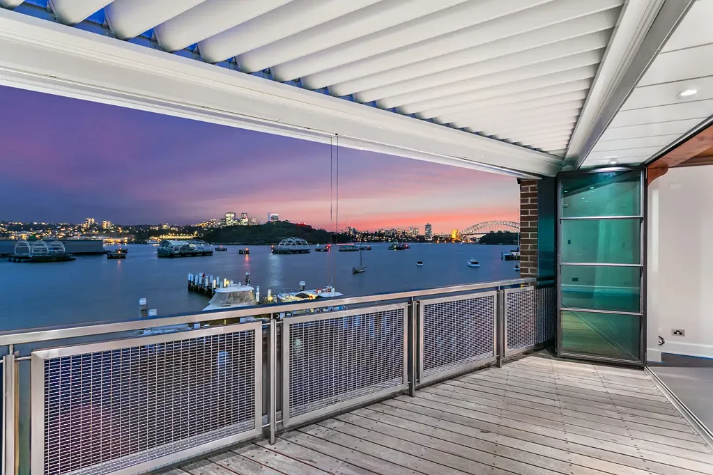 Rare waterfront apartment indulging in expansive views