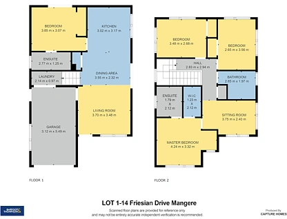 2/14 Friesian Drive, Mangere, Manukau City, 4部屋, 3バスルーム, Townhouse
